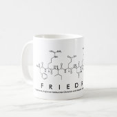 Mug du nom du peptide Friedrich (Devant gauche)