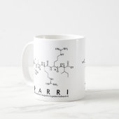 Mug du nom du peptide Harri (Devant gauche)