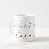 Mug du nom du peptide herman (Devant gauche)