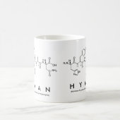 Mug du nom du peptide Hyman (Centre)
