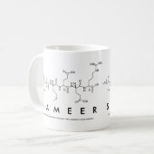 Mug du nom du peptide identique (Devant gauche)