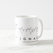 Mug du nom du peptide ignoré (Devant droit)