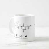 Mug du nom du peptide Iida (Devant gauche)