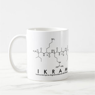 Mug du nom du peptide Ikram
