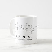 Mug du nom du peptide Ilann (Devant gauche)