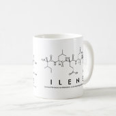 Mug du nom du peptide Ilene (Devant droit)
