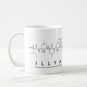 Mug du nom du peptide Illya