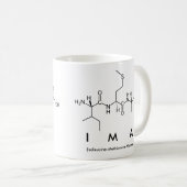 Mug du nom du peptide ima (Devant droit)