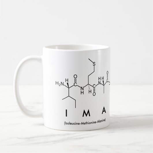 Mug du nom du peptide ima (Gauche)