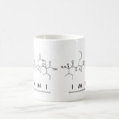 Mug du nom du peptide Imani (Centre)