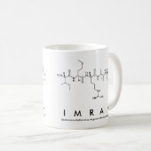 Mug du nom du peptide imran (Devant droit)