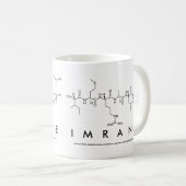 Mug du nom du peptide imrane (Devant droit)