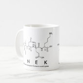 Mug du nom du peptide inek (Devant gauche)