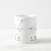 Mug du nom du peptide inek (Centre)