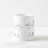 Mug du nom du peptide Inell (Centre)