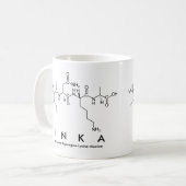 Mug du nom du peptide Inka (Devant gauche)
