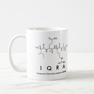 Mug du nom du peptide Iqra