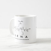 Mug du nom du peptide irma (Devant gauche)
