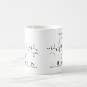 Mug du nom du peptide Irwin (Centre)