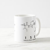 Mug du nom du peptide Ise (Devant droit)