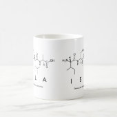 Mug du nom du peptide Isla (Centre)