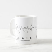 Mug du nom du peptide Ismail (Devant gauche)