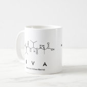 Mug du nom du peptide Iva (Devant gauche)