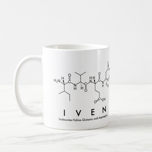 Mug du nom du peptide Iven (Gauche)