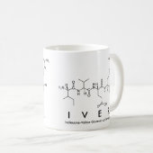 Mug du nom du peptide Iver (Devant droit)