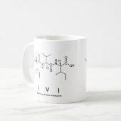 Mug du nom du peptide Ivi (Devant gauche)