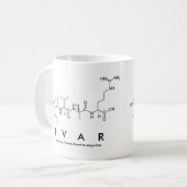 Mug du nom du peptide ivoïde (Devant gauche)