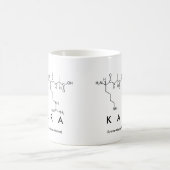 Mug du nom du peptide Kara (Centre)
