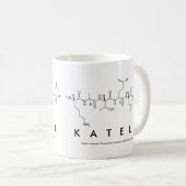 Mug du nom du peptide Katell (Devant droit)