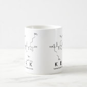 Mug du nom du peptide Kerk (Centre)
