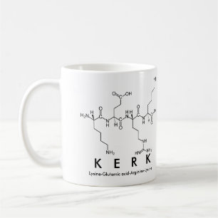 Mug du nom du peptide Kerk