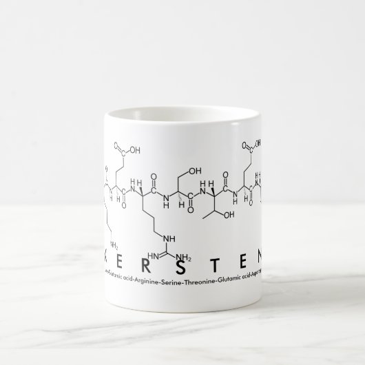 Mug du nom du peptide Kersten (Centre)