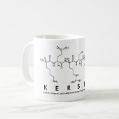 Mug du nom du peptide Kerstin (Devant gauche)
