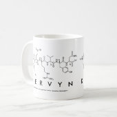 Mug du nom du peptide Kervyn (Devant gauche)
