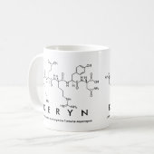 Mug du nom du peptide Keryn (Devant gauche)