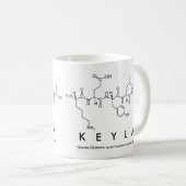 Mug du nom du peptide Keyla (Devant droit)