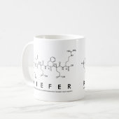 Mug du nom du peptide Kiefer (Devant gauche)