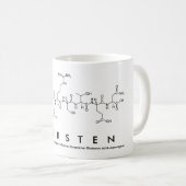 Mug du nom du peptide Kiersten (Devant droit)