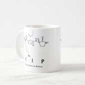 Mug du nom du peptide Kip (Devant gauche)