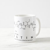 Mug du nom du peptide Kirstin (Devant droit)