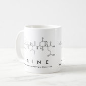 Mug du nom du peptide Laine (Devant gauche)