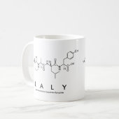 Mug du nom du peptide Laly (Devant gauche)