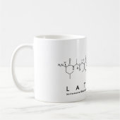 Mug du nom du peptide Latifah (Gauche)