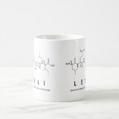 Mug du nom du peptide Lesli (Centre)