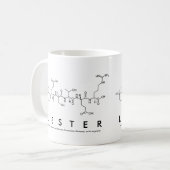 Mug du nom du peptide Lester (Devant gauche)