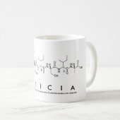 Mug du nom du peptide Leticia (Devant droit)